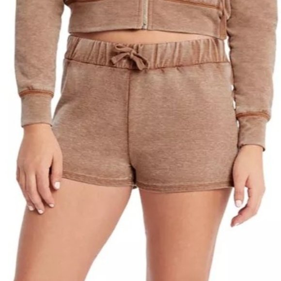 SUNDOWN BY SPLENDID Splendid Playa Shorts in Mocha - Medium NWT - Picture 3 of 3